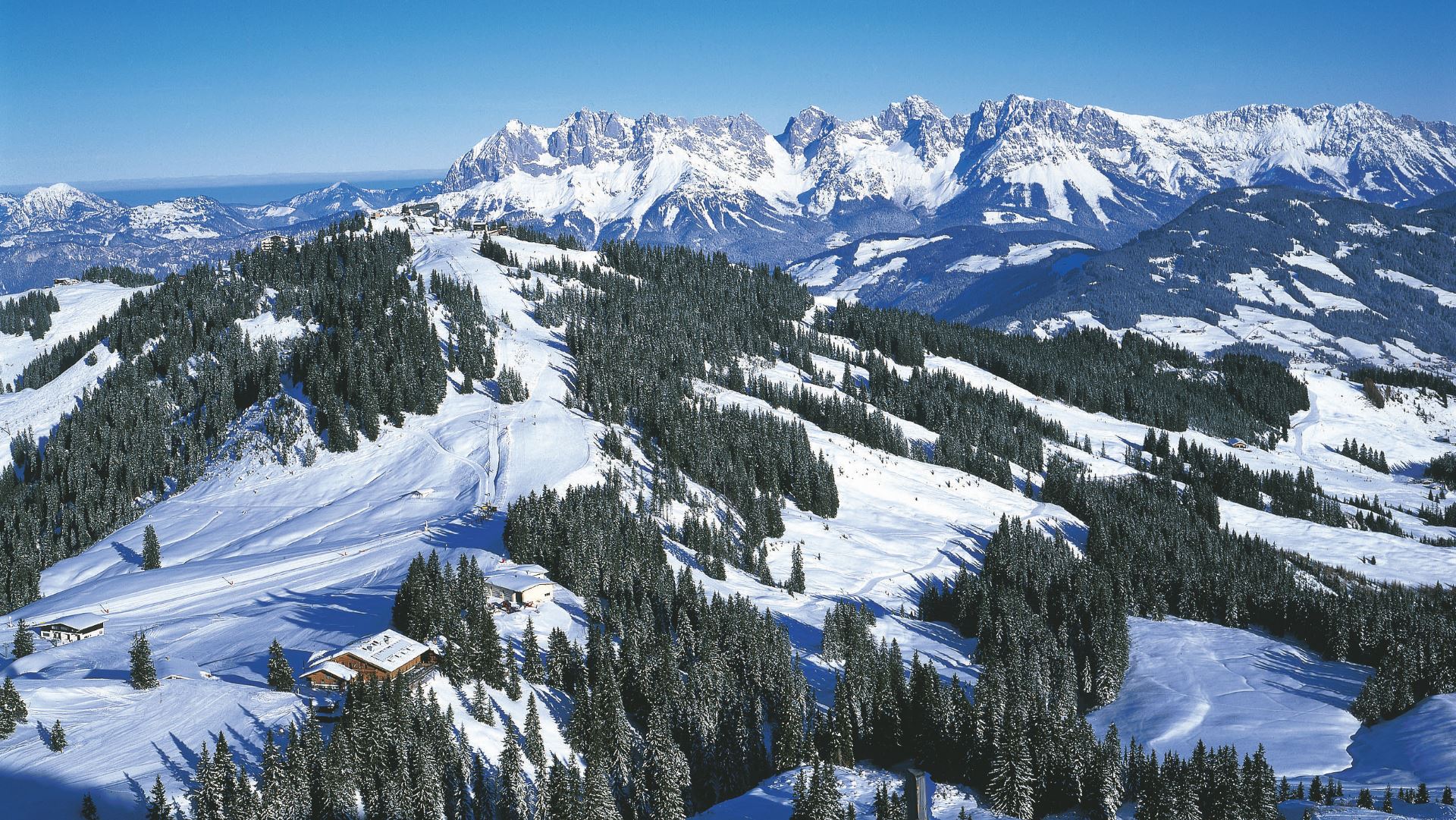 Skigebiet in Kitzbühel