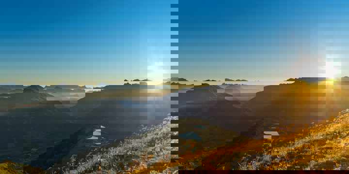 Bergwelt in Serfaus im Sommer