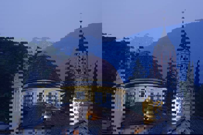 Meran bei Regen Meran bei Regen