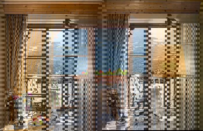 Zimmer mit Wow-Ausblick  aus Tirol