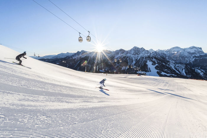 Skigebiete in den Dolomiten