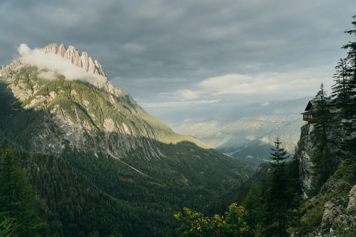Lienzer Dolomiten bei Regen