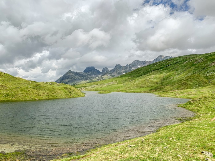 Arlberg bei Regen