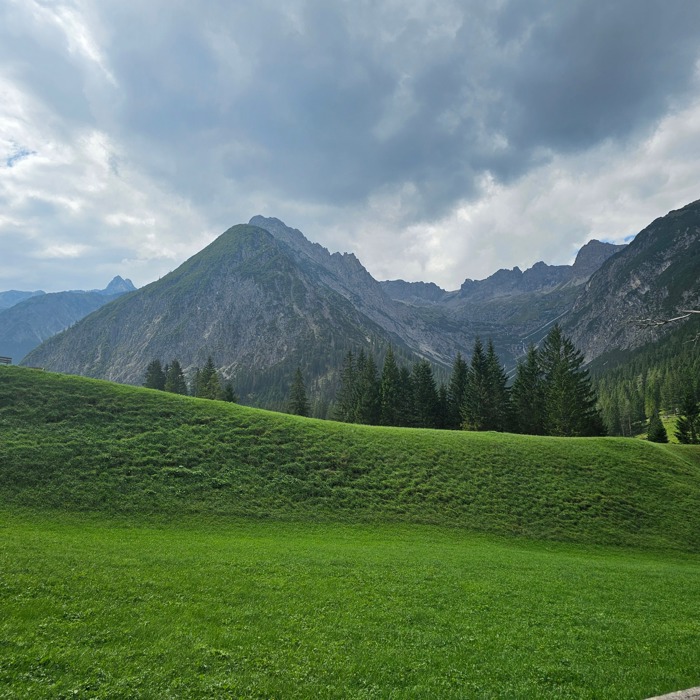 Lechtal bei Regen