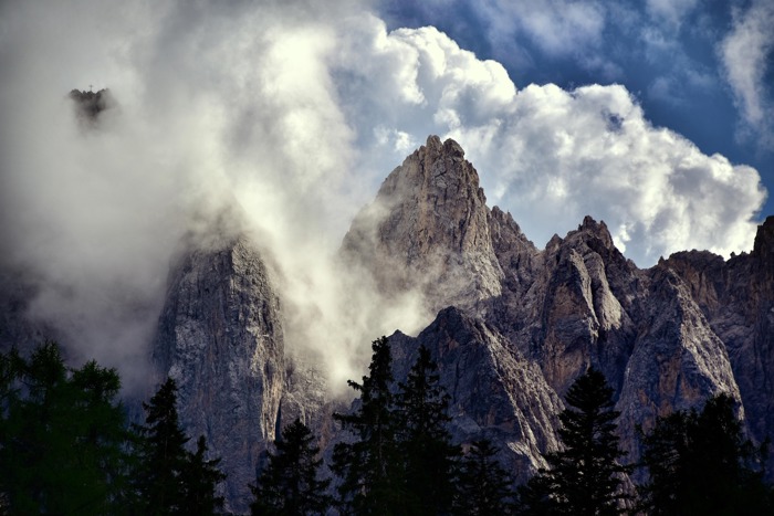Das Pustertal bei Regen