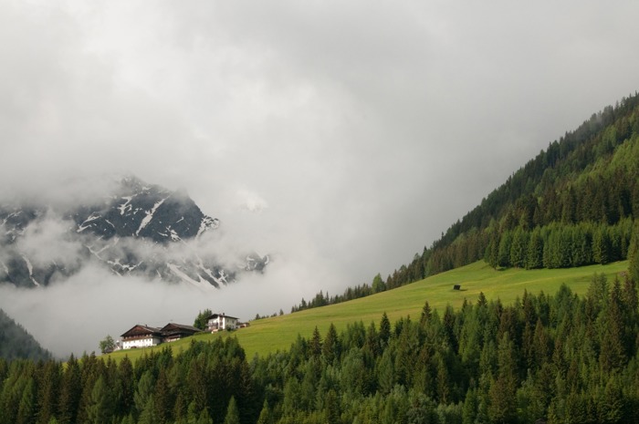 Nationalparkregion Hohe Tauern bei Regen